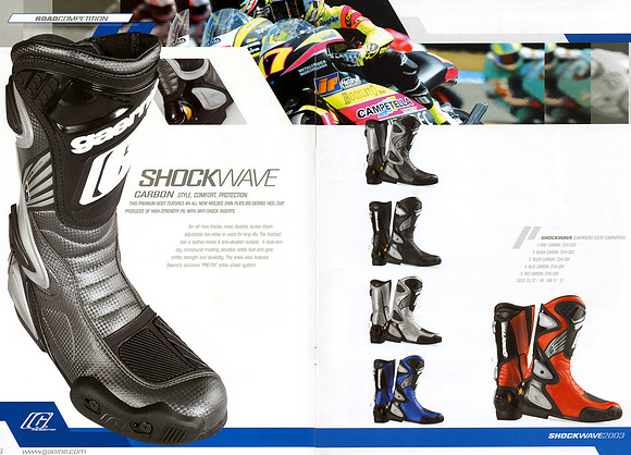 Gerne motorcycle racing catalog