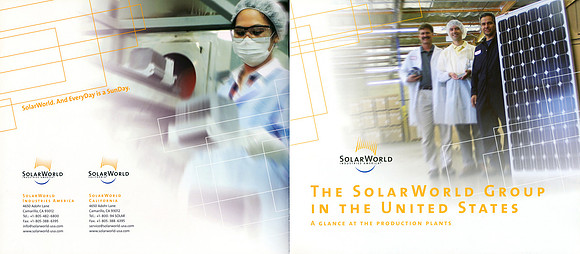 Solar World capabilities brochure