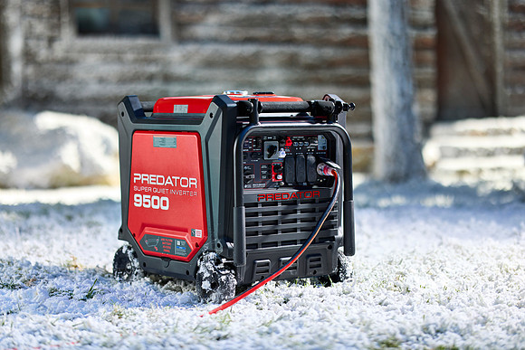 Generator in winter