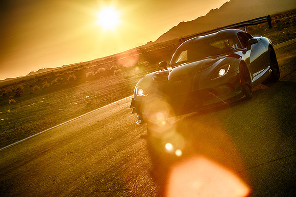 Viper ACR-E at sunset