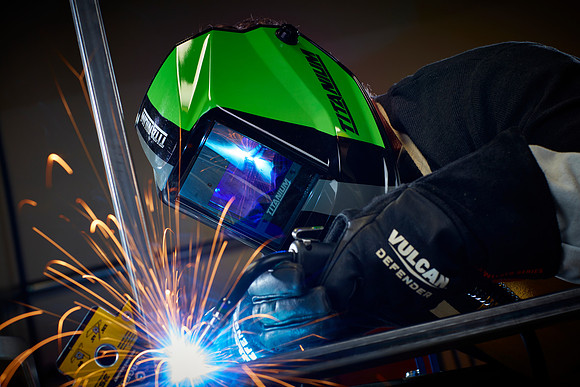 Welding mask detail