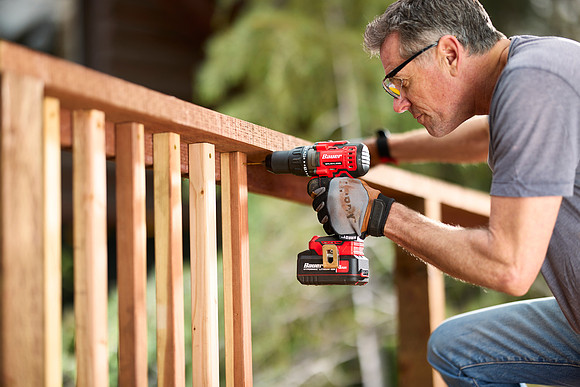 Hand rail building w/drill